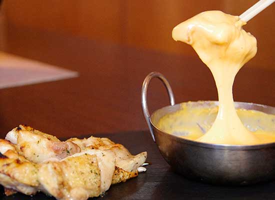鶏のチーズ焼き