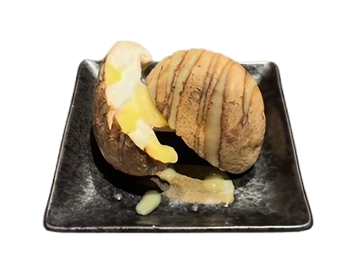三春のジャンボ椎茸焼き